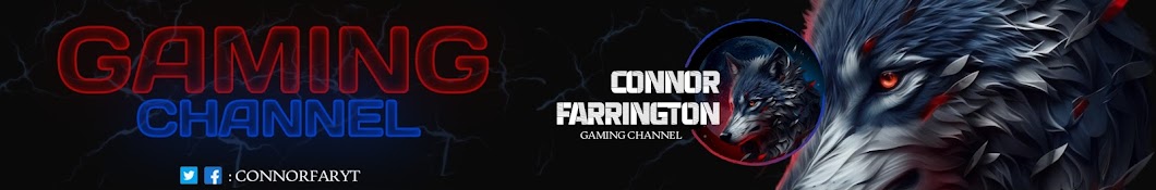 Connor Farrington Gaming Banner