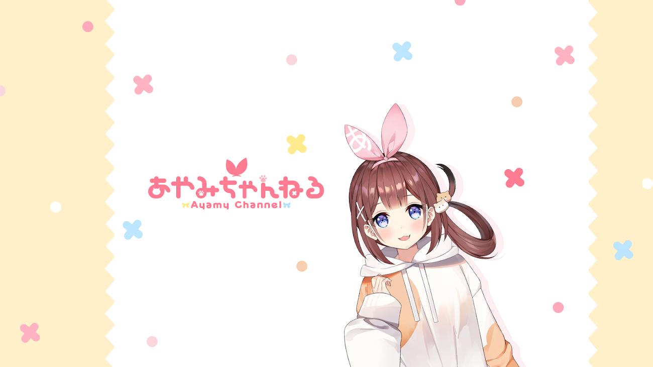 チャンネル「ayamy あやみちゃんねる」のバナー