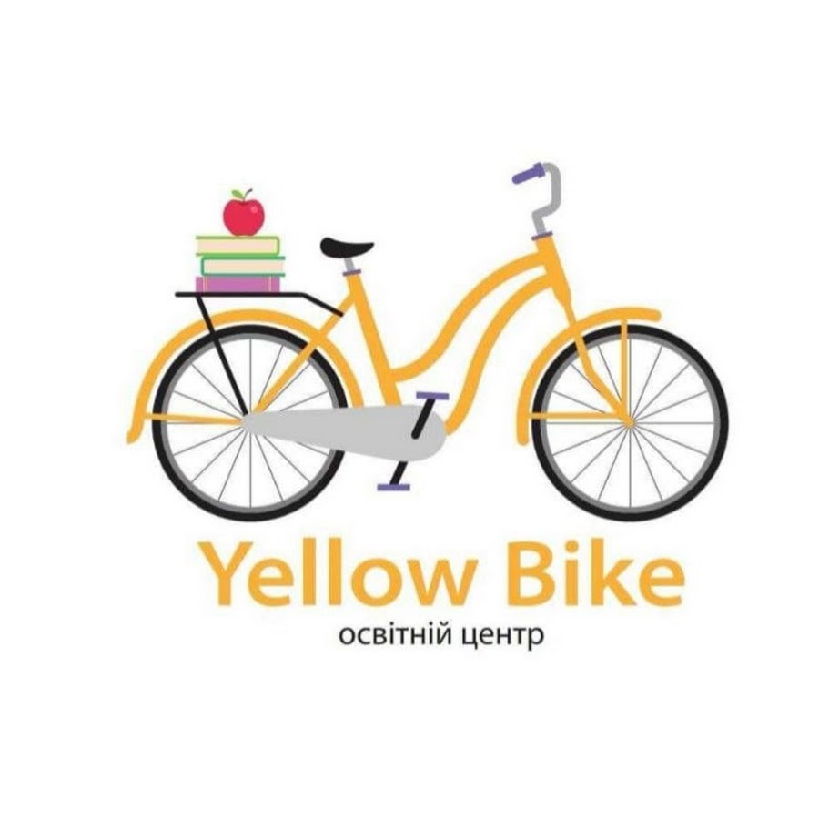 Yellow center. Вектор велосипед из еды. Delivery service logo. Rhombi - Bicycle food delivery Pannier. Курьер на велосипеде.