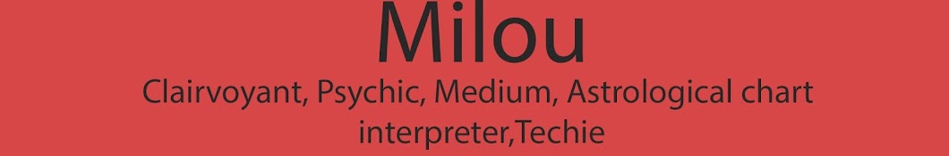 Milou H. Polycarpe - Psychic, Medium Banner