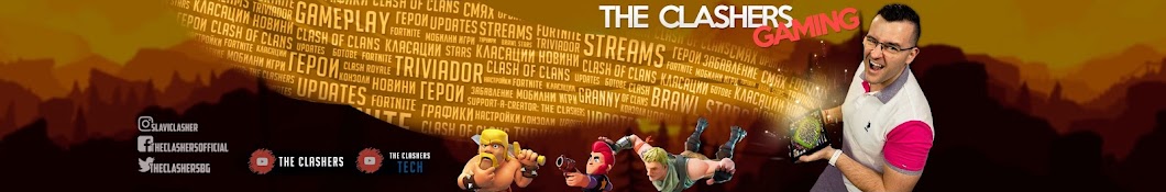 The Clashers Gaming Banner