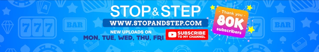 Stop and Step Banner