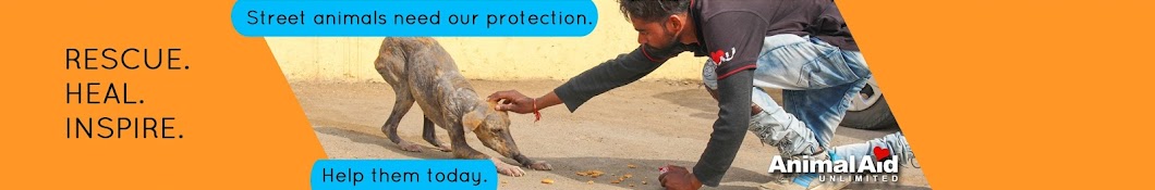 Animal Aid Unlimited, India Banner