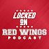 logo Locked On Red Wings