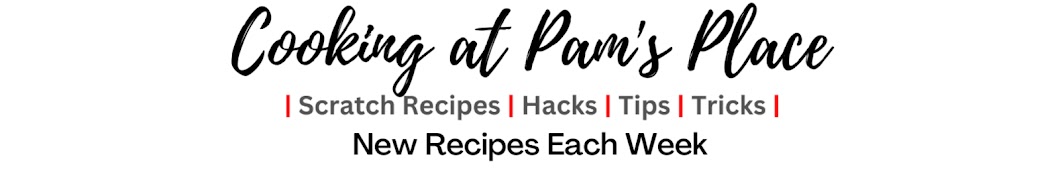 Cooking At Pam's Place Banner