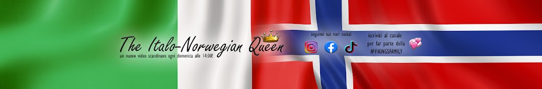 The Italo-Norwegian Queen Banner