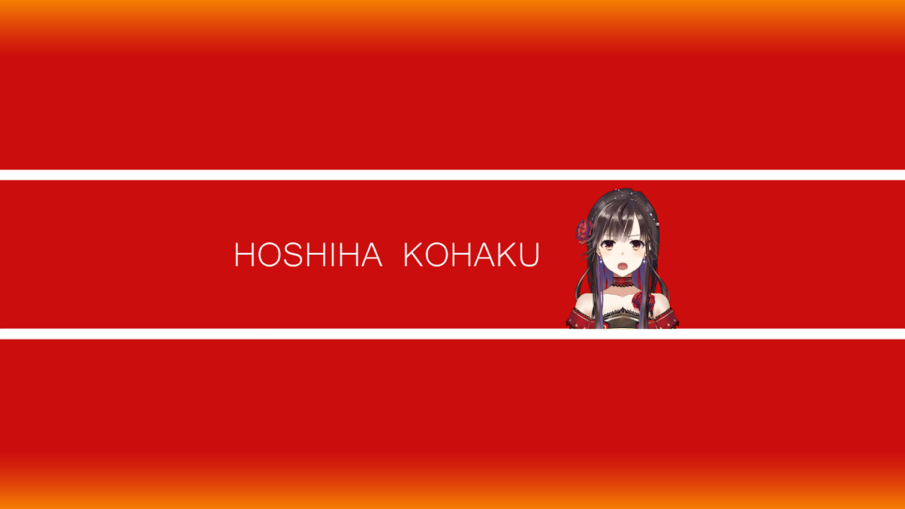 チャンネル「星羽こはく-Hoshiha Kohaku-」のバナー