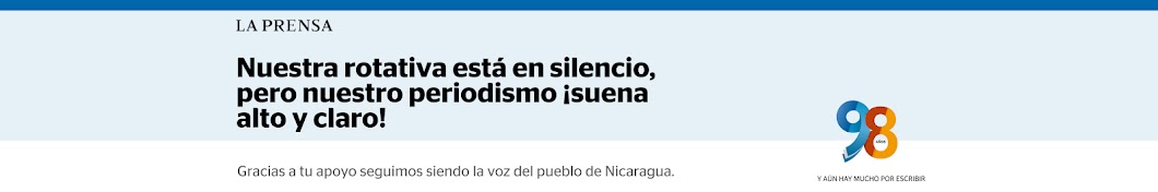 La Prensa Nicaragua Banner
