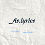 _As.lyrics