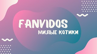 Заставка Ютуб-канала «FANVIDOS - Милые котики»