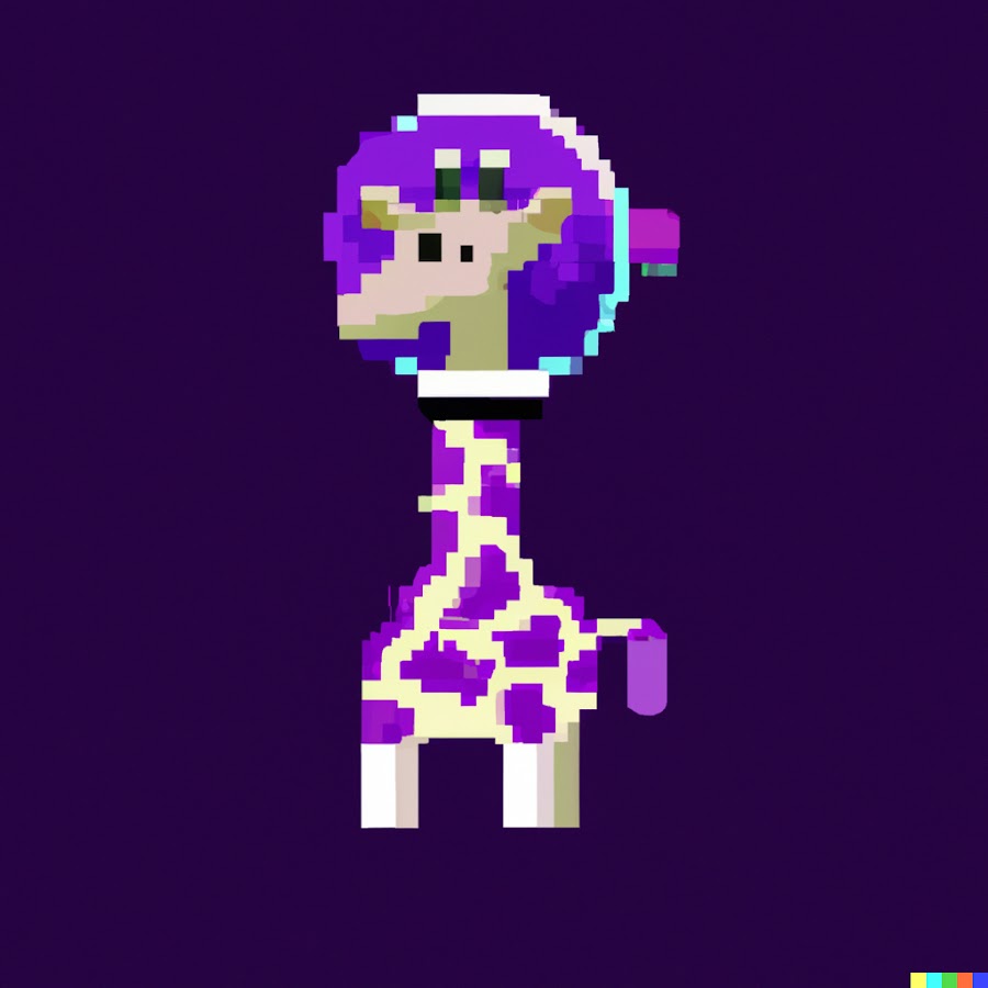 Short Purple Giraffe - YouTube