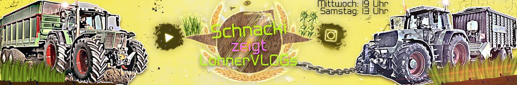 Schnacki zeigt LohnerVLOG ́s Banner