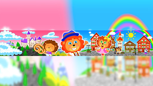 Löwen familie banner