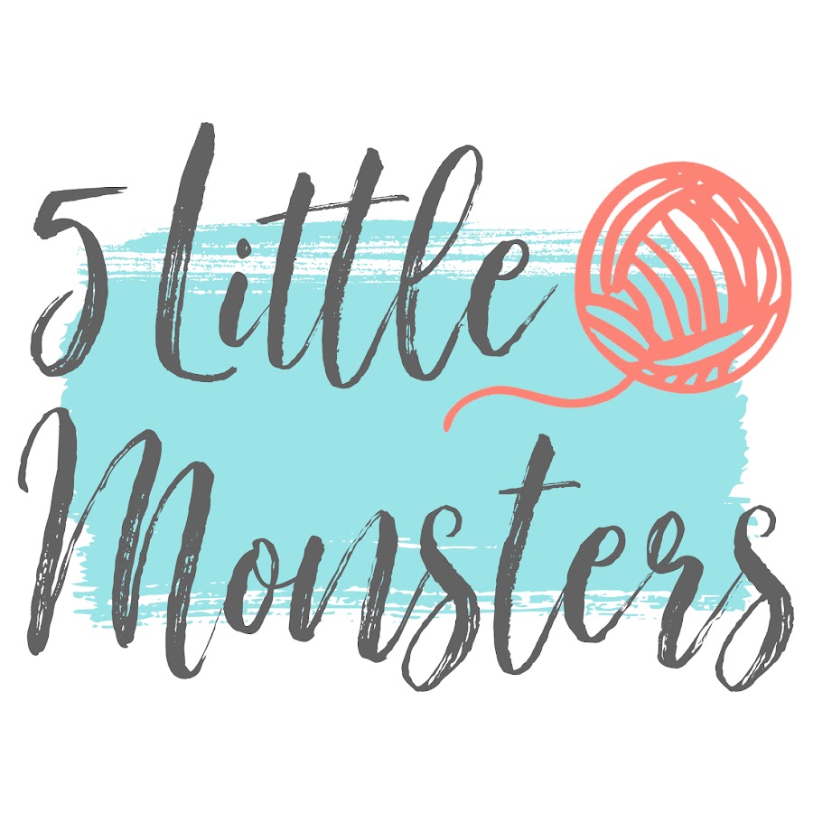 5 Little Monsters: Crocheted Snowballs