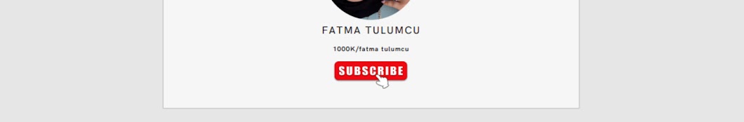 Fatma Tulumcu Banner
