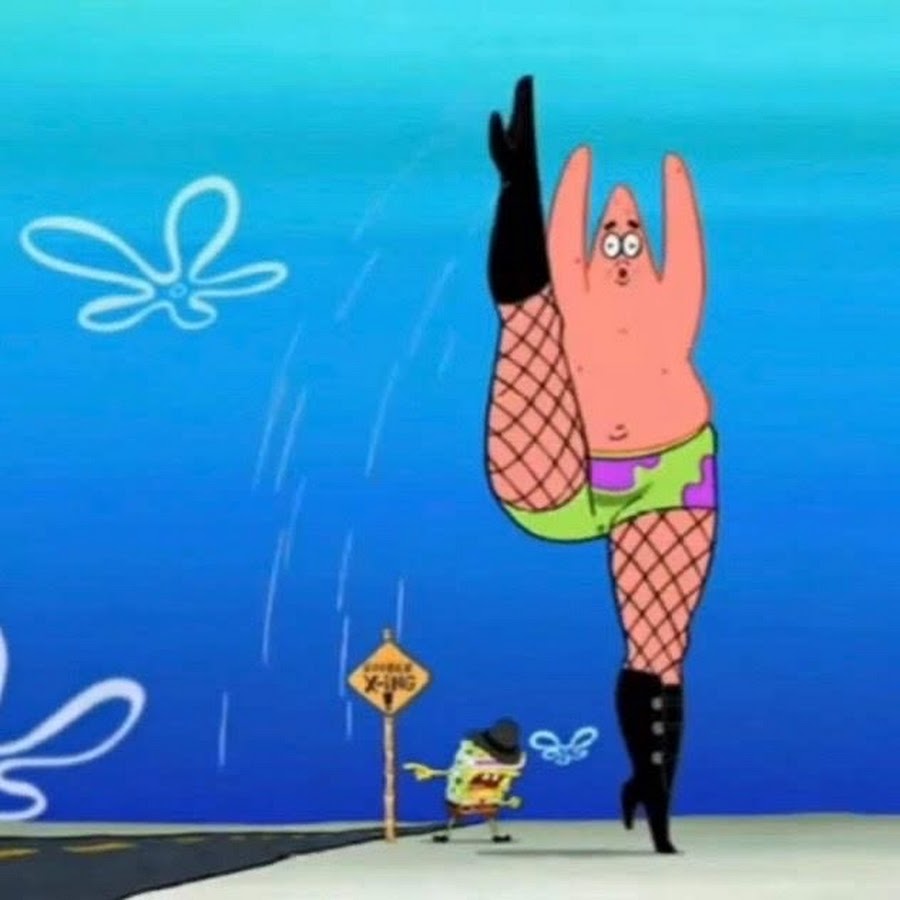 Patrick with legs