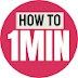 logo HOW TO 1 MINUTE