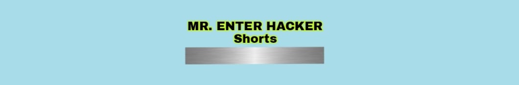 MR. ENTER HACKER Shorts