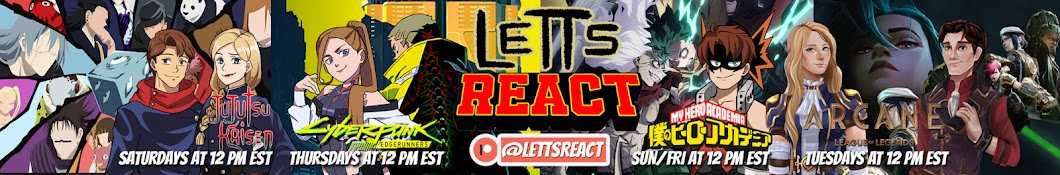 Letts React Banner