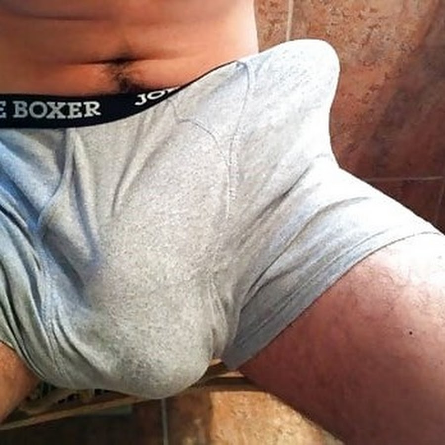 Soft dick in boxers