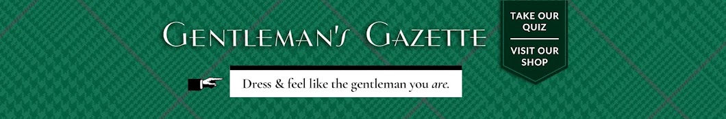 Gentleman's Gazette Banner