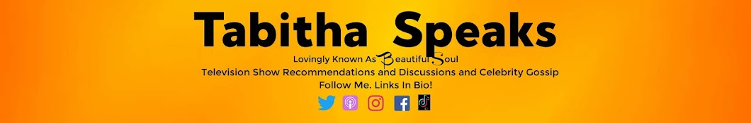 TabithaSpeaksTV Banner