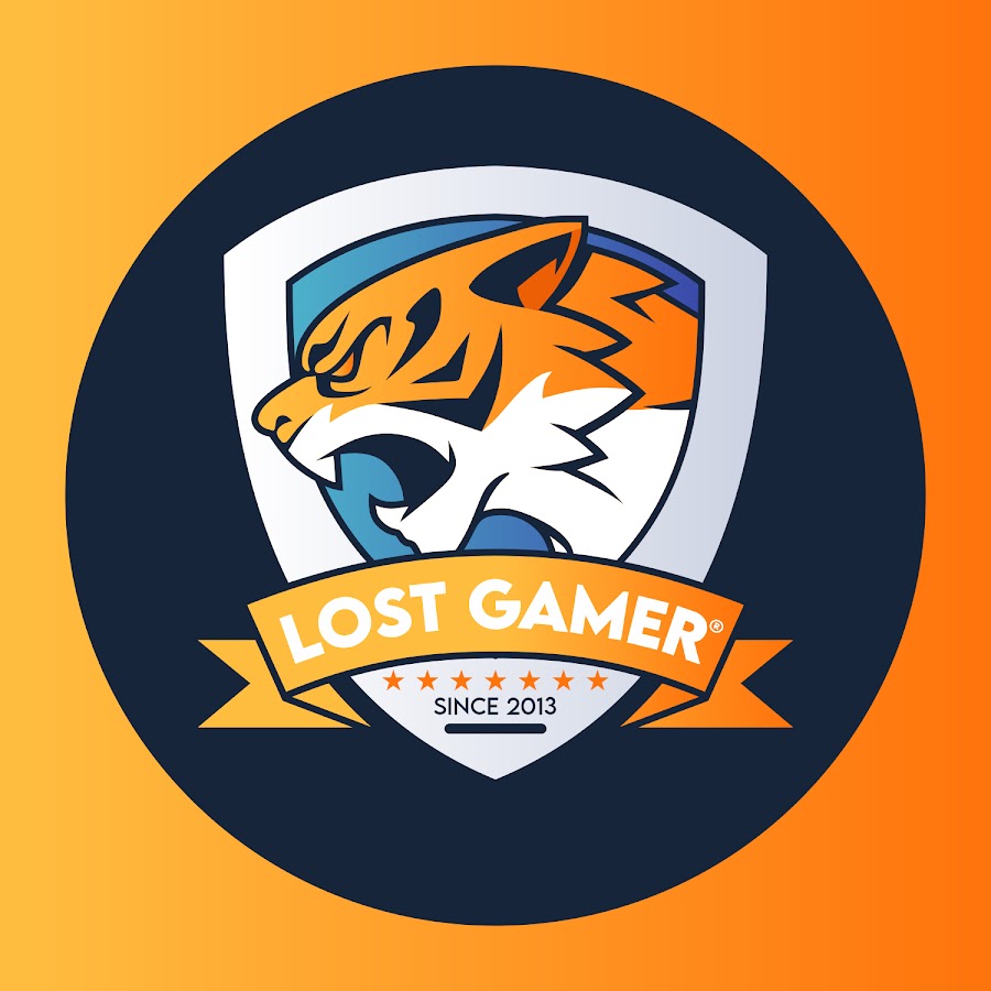 LOSTGAMER. LOSTGAMER logo.