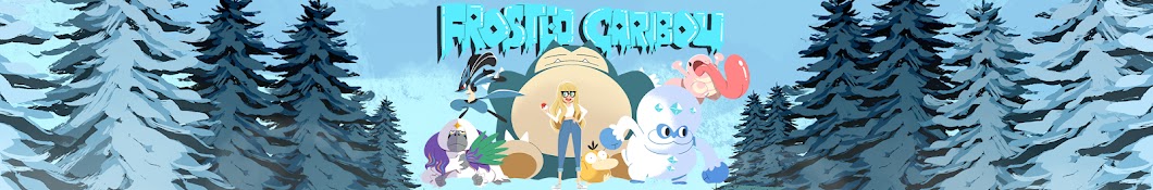 Frosted Caribou Banner