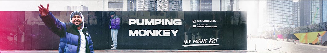 Pumping mnky Banner