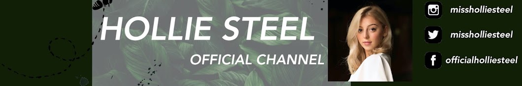 Hollie Steel Official Channel Banner