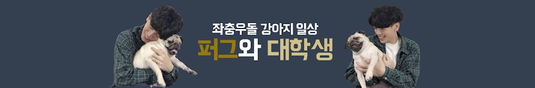 퍼그와 대학생