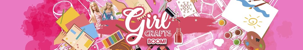 Girl Crafts BOOM Banner