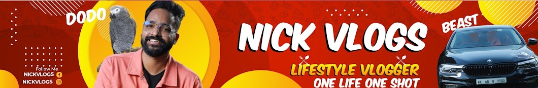 Nick vlogs Banner