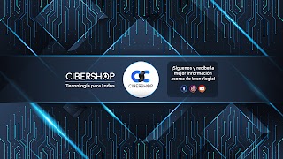 «CiberShop Colombia» youtube banner