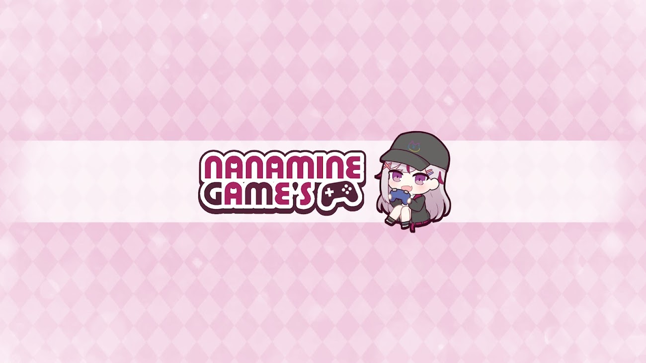 チャンネル「Nanamine Games / 七峰ニナ」のバナー