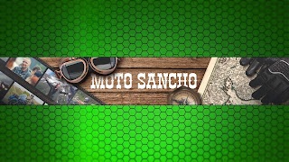 Заставка Ютуб-канала Moto Sancho
