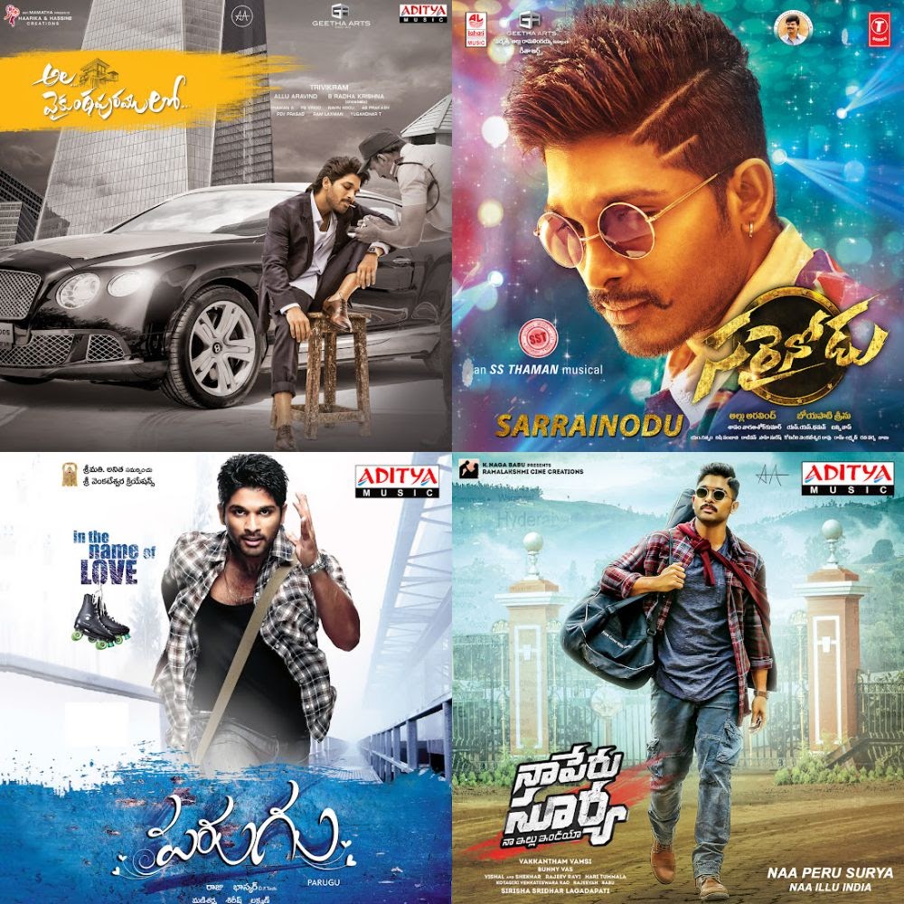 Allu Arjun Songs