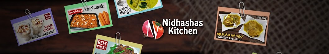 NIDHASHAS KITCHEN Banner