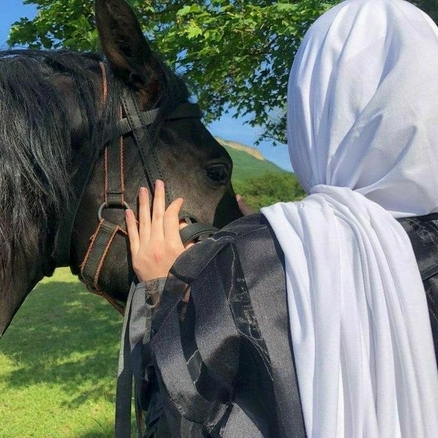 Мусульманка с конем