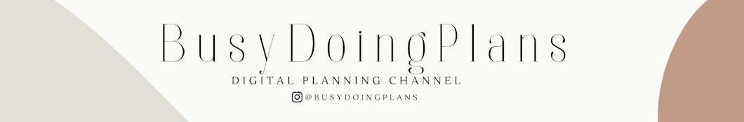 BusyDoingPlans