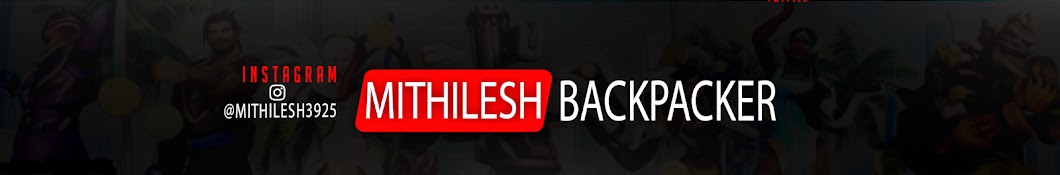 Mithilesh Backpacker Banner