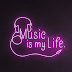 logo MUSIC IS MY LIFE