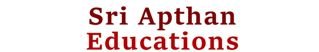 Sri Apthan Educations