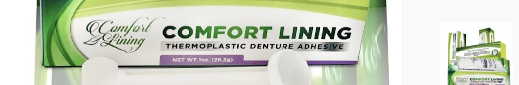 Comfort Lining-Thermoplastic Denture Adhesive 