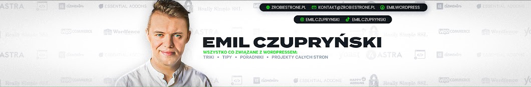 Emil Czupryński - strony na WordPress