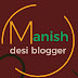 logo Manish desi blogger