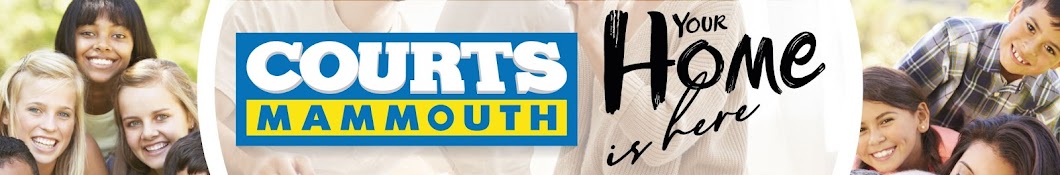 Courts Mammouth Banner