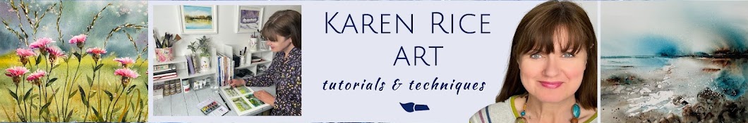 Karen Rice Watercolour Tutorials Banner