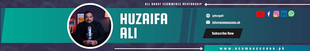 Huzaifa Ali Banner