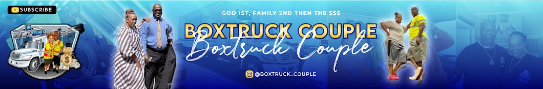 The Boxtruck Couple  Banner